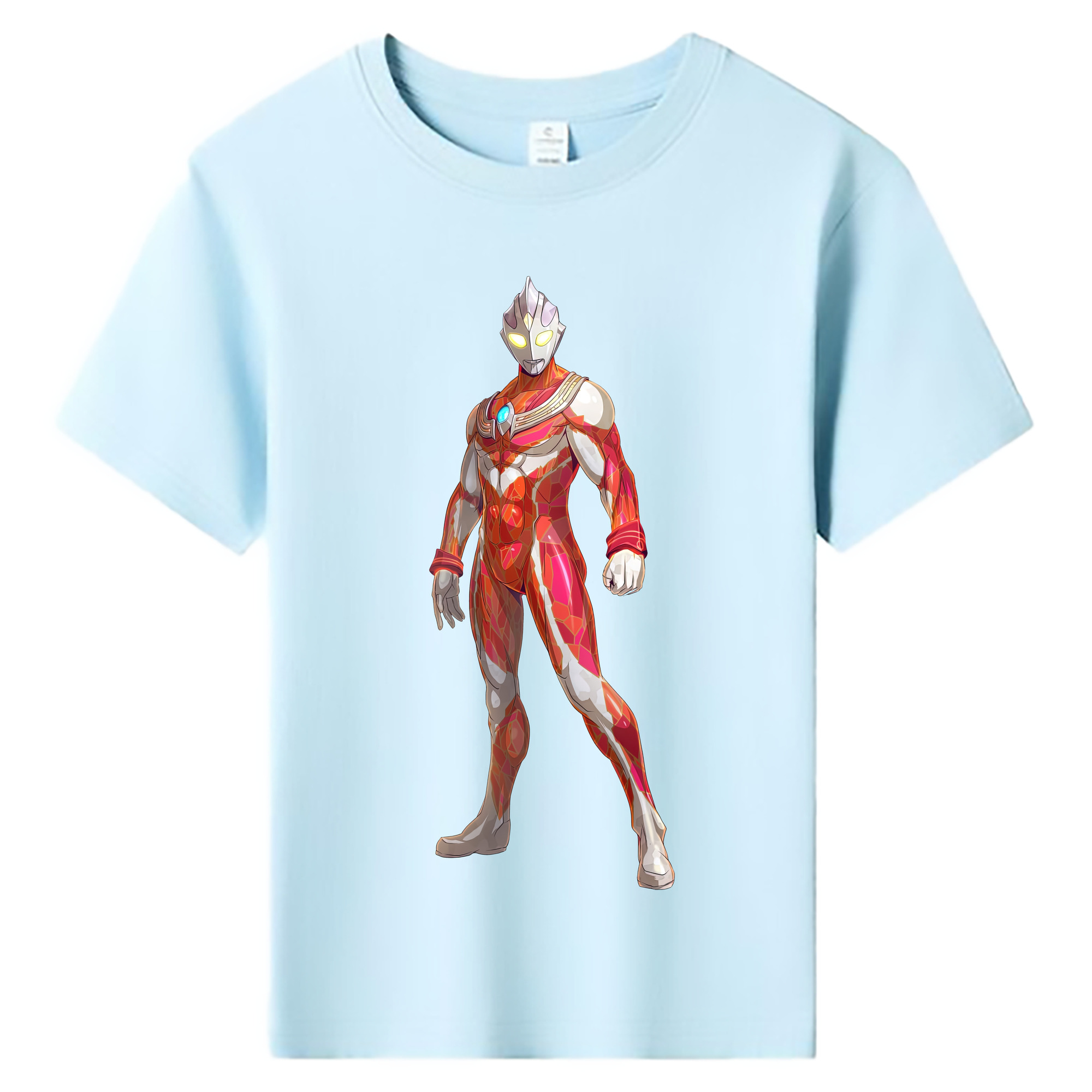 （画像用） ウルトラマン Ultraman 綿100％キッズTシャツ（フロントプリント）